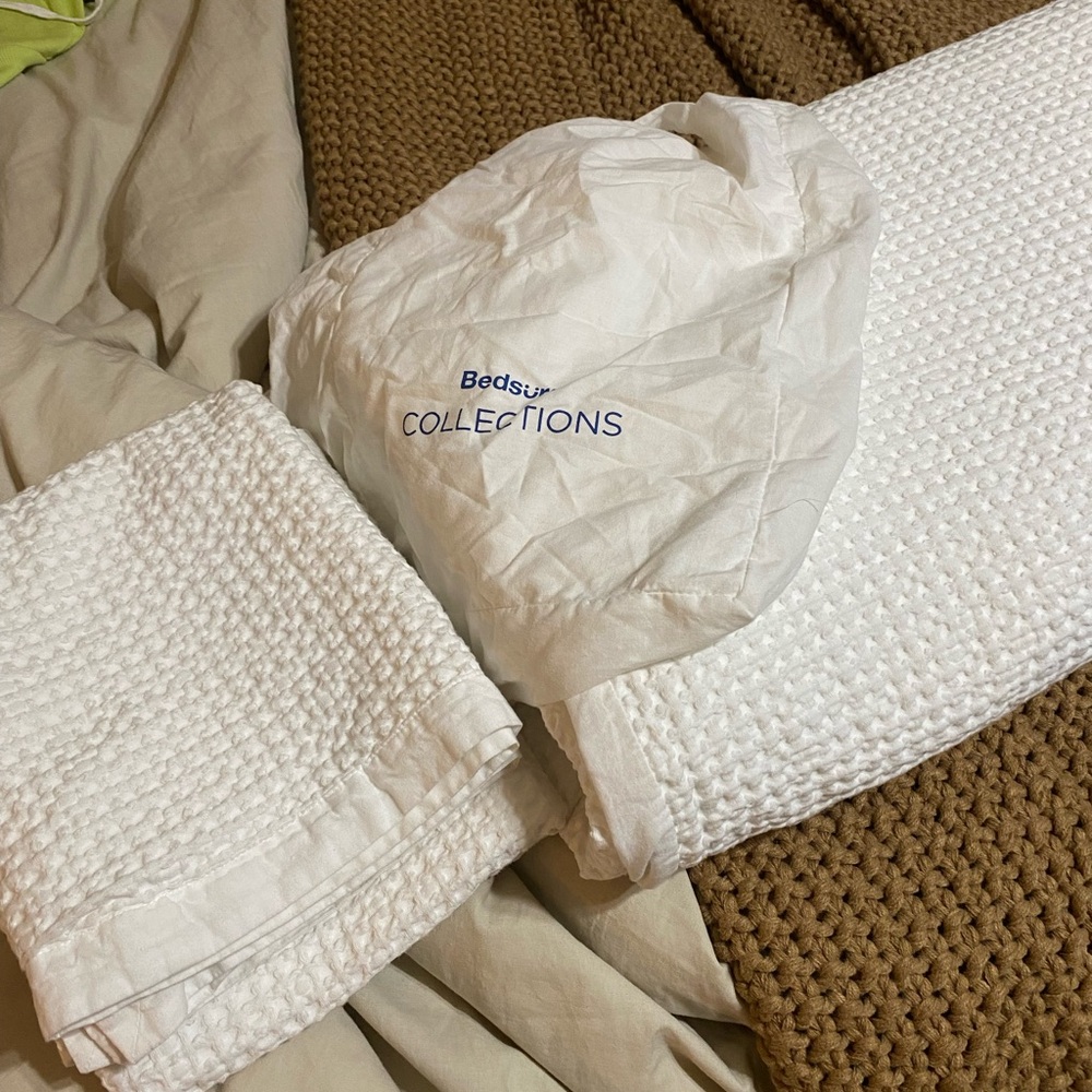 Bedsure waffle duvet